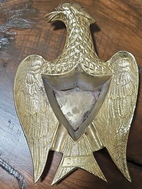 Brass Eagle Decorative Tray Dish